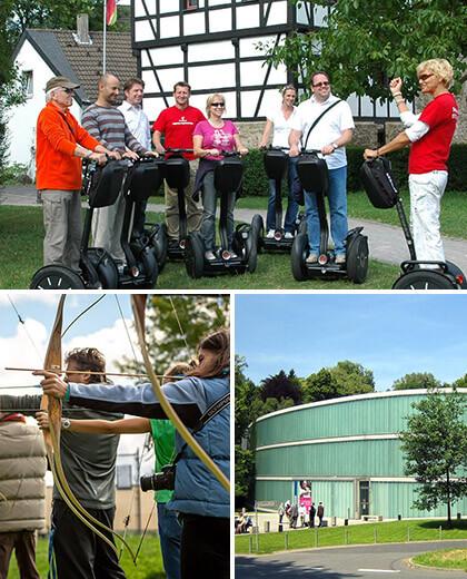 Mit dem SEGWAY in die Steinzeit<br />Erlebnis-Event